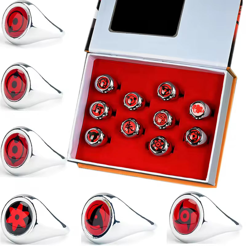Anillos Ninja - Caja con 10 anillos