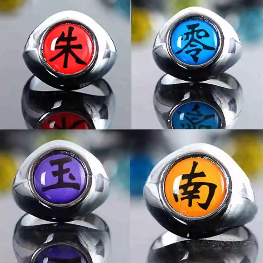 Anillos Ninja - Caja con 10 anillos